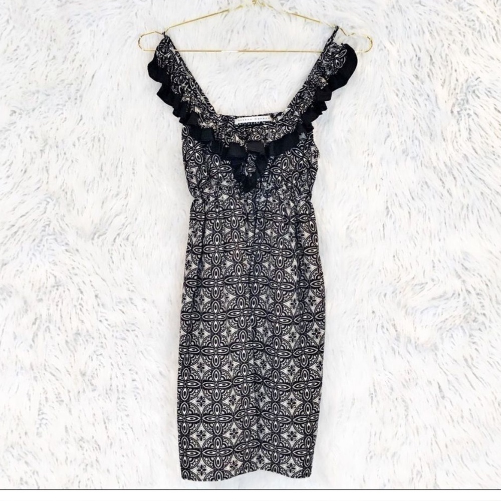 Susana Monaco 100 silk printed dress